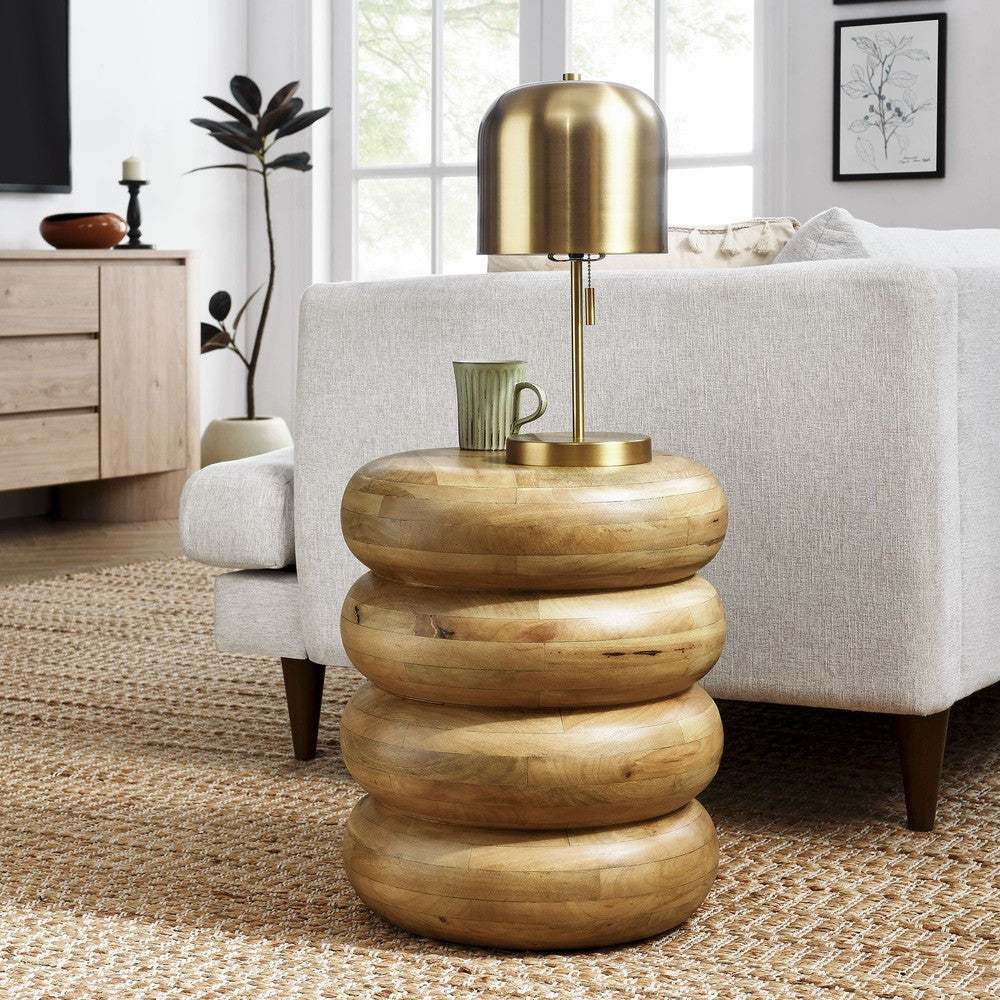 EEI-7106 Ellery Round Stacked Wood Side Table by Modway