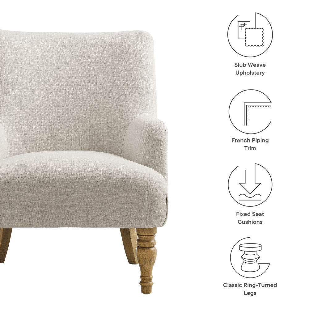 Modway Ellington Fabric Upholstered Accent Armchair by Modway-EEI-7057