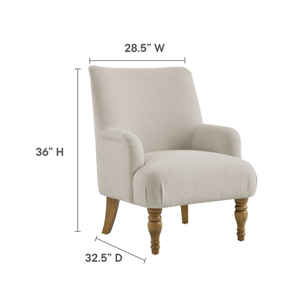 Modway Ellington Fabric Upholstered Accent Armchair by Modway-EEI-7057