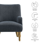 Modway Ellington Fabric Upholstered Accent Armchair by Modway-EEI-7057