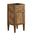 Modway EEI-6136-BRN Elysian 18" Wood Bathroom Vanity Cabinet (Sink Basin Not Included) Brown
