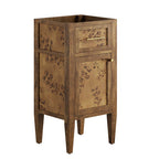 Modway EEI-6136-BRN Elysian 18" Wood Bathroom Vanity Cabinet (Sink Basin Not Included) Brown