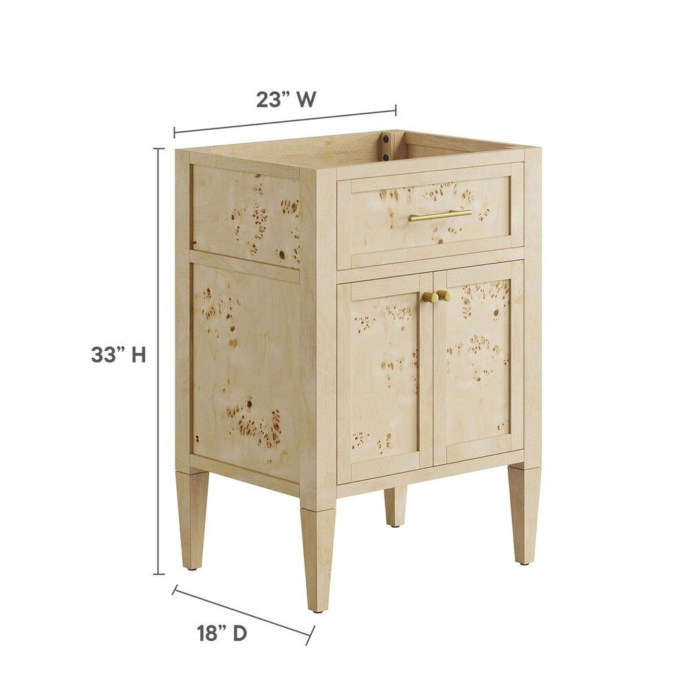 EEI-6137 Elysian 24" Wood Bathroom Vanity Cabinet (Sink Basin Not Included) by Modway