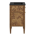 EEI-6442-BLK-BRN Elysian 24" Wood Bathroom Vanity by Modway