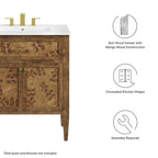 EEI-6138 Elysian 30" Bathroom Vanity Cabinet (Sink Basin Not Included) by Modway