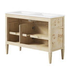 Modway Elysian 48" Double Sink Bathroom Vanity by Modway-EEI-6454-WHI-BUR