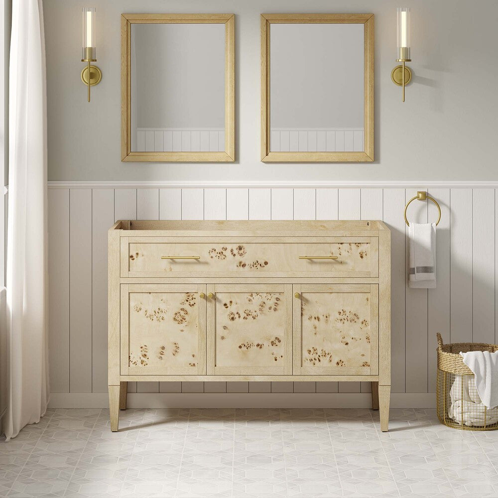EEI-6140 Elysian 48" Wood Bathroom Vanity Cabinet (Sink Basin Not Included) by Modway