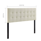 MOD-5170 Emily Upholstered Fabric Queen Headboard by Modway