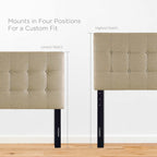 MOD-5176 Emily Upholstered Fabric Twin Headboard by Modway