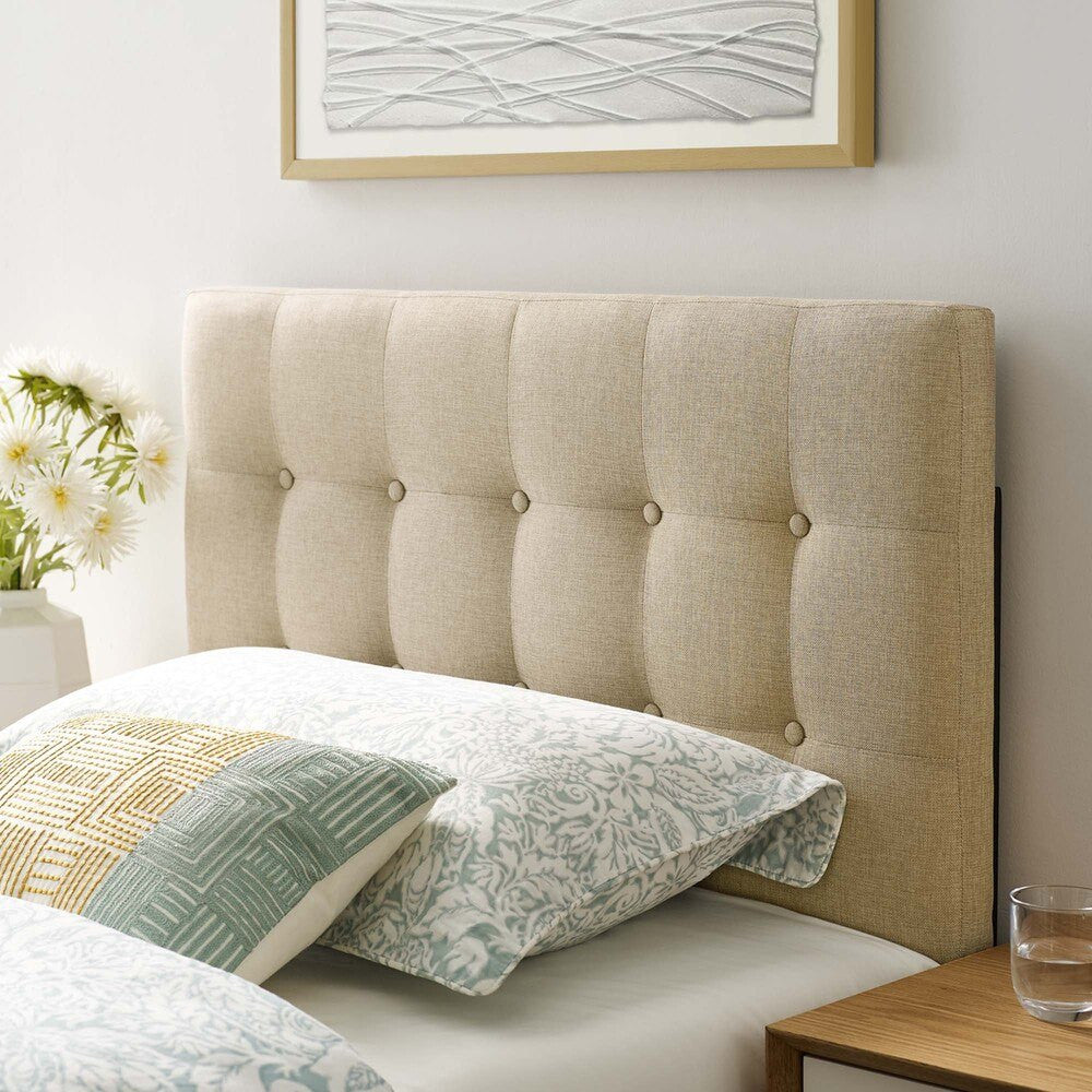 MOD-5176 Emily Upholstered Fabric Twin Headboard by Modway