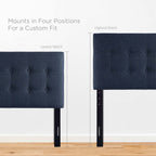 MOD-5176 Emily Upholstered Fabric Twin Headboard by Modway