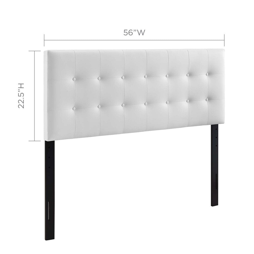 MOD-5173 Emily Upholstered Vinyl Full Headboard by Modway