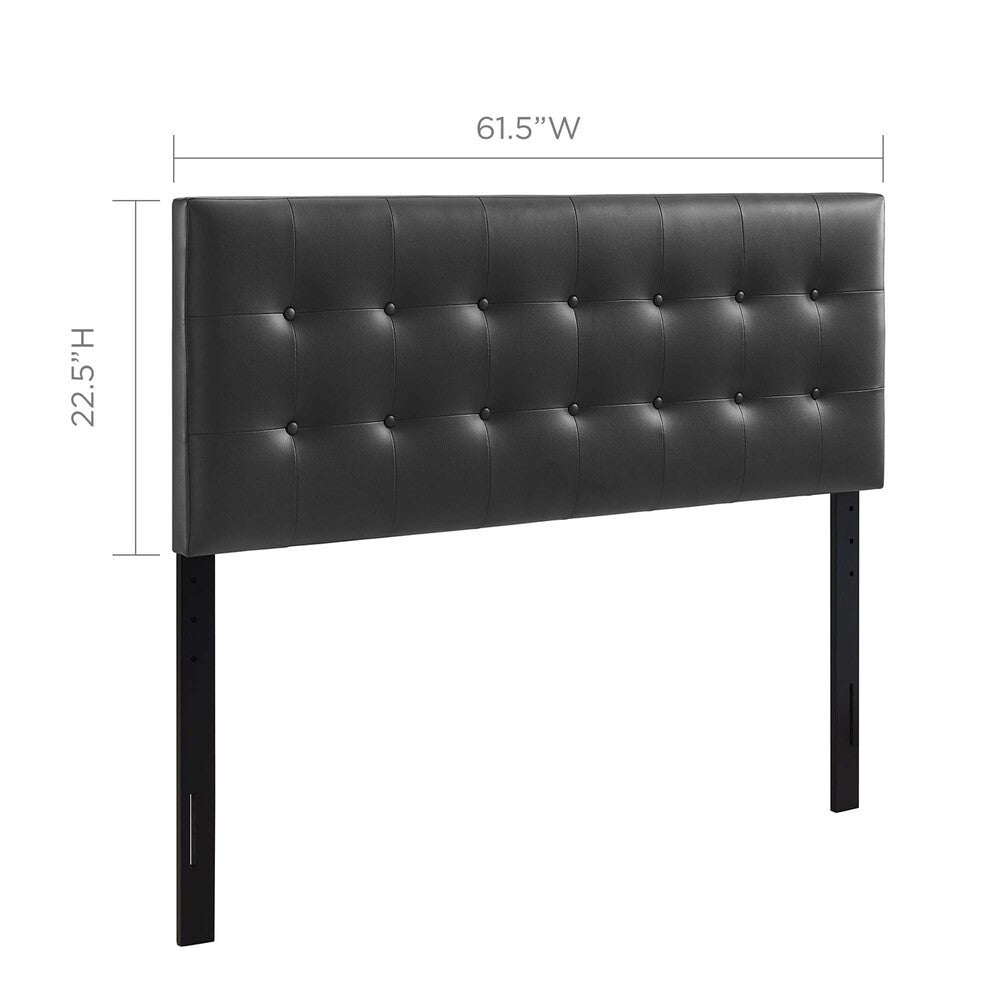 MOD-5171 Emily Upholstered Vinyl Queen Headboard by Modway