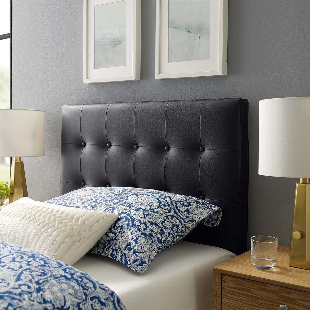 MOD-5177 Emily Upholstered Vinyl Twin Headboard by Modway
