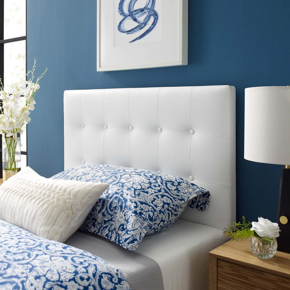MOD-5177 Emily Upholstered Vinyl Twin Headboard by Modway
