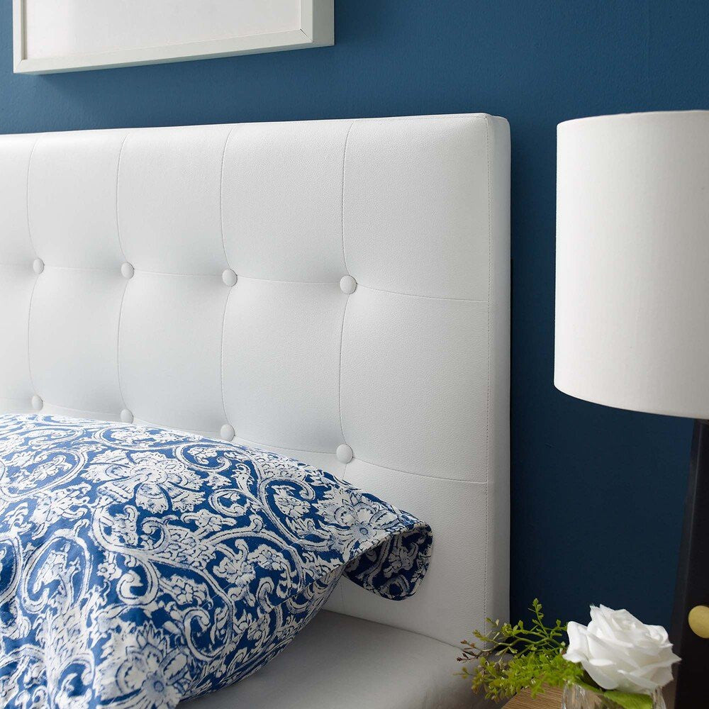 MOD-5177 Emily Upholstered Vinyl Twin Headboard by Modway