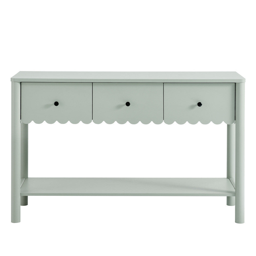 EEI-7154 Emmeline 3-Drawer Scalloped Console Table by Modway