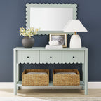 EEI-7154 Emmeline 3-Drawer Scalloped Console Table by Modway