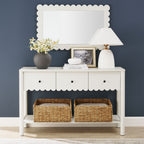 EEI-7154 Emmeline 3-Drawer Scalloped Console Table by Modway