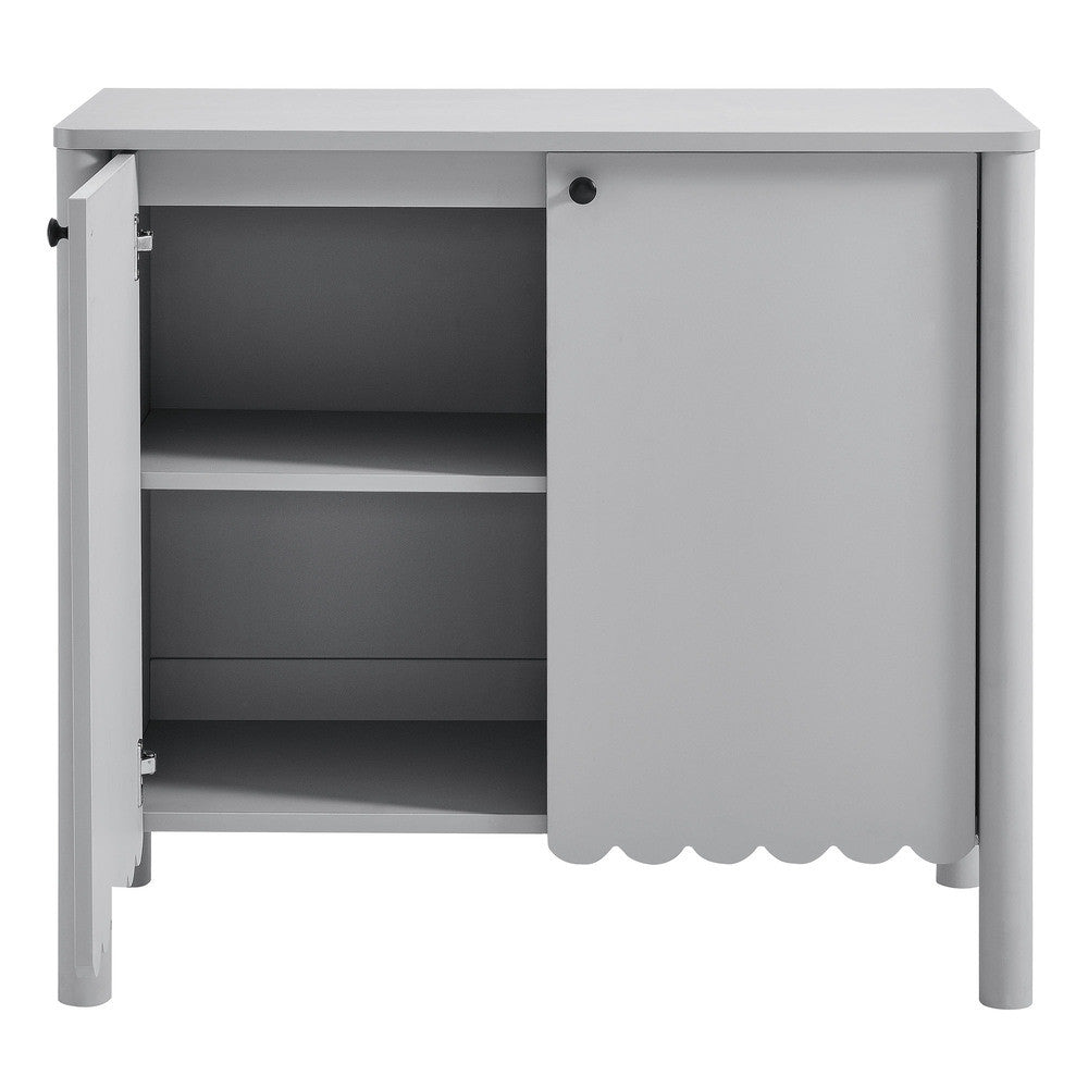 EEI-7152 Emmeline 35" 2-Door Scalloped Sideboard Cabinet by Modway