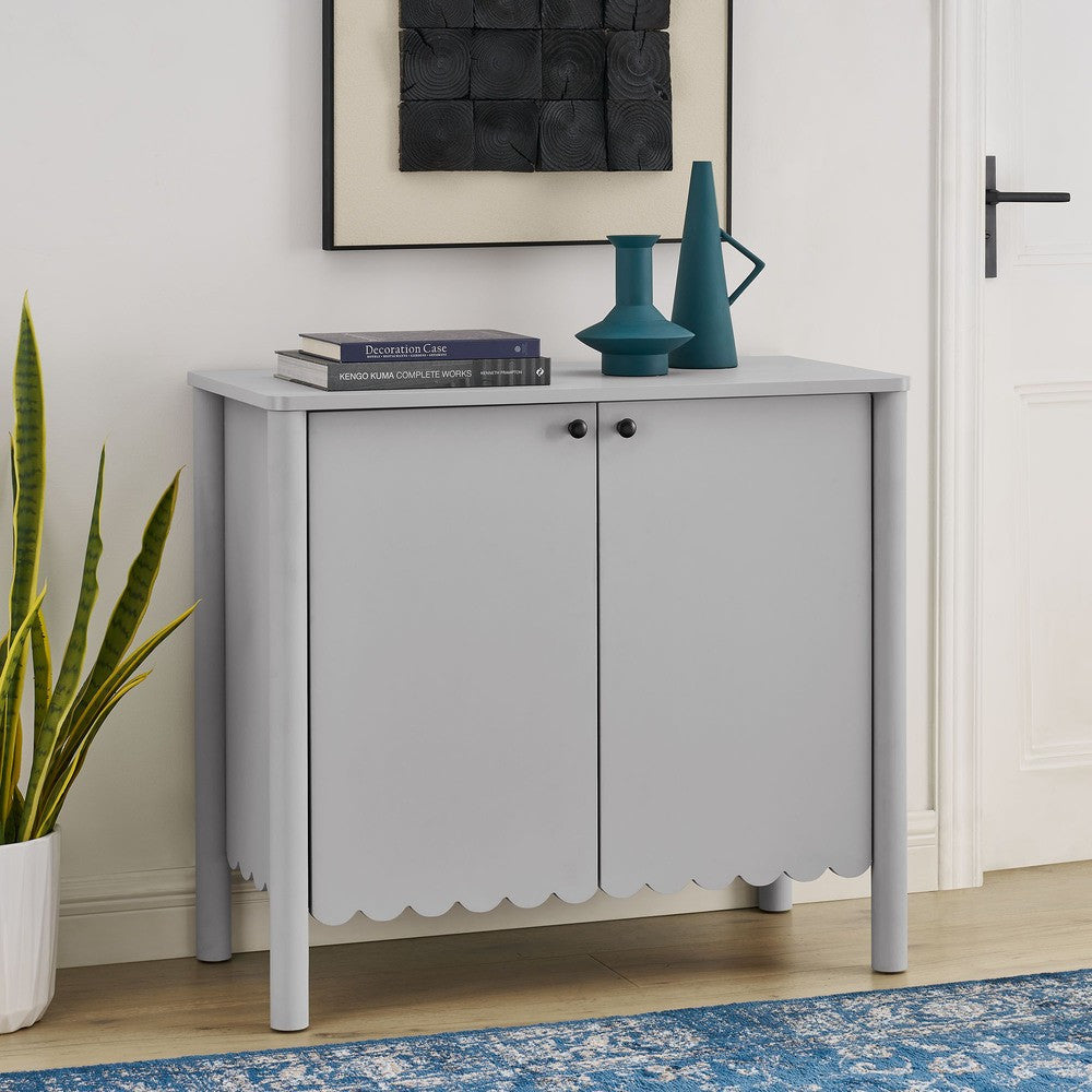 EEI-7152 Emmeline 35" 2-Door Scalloped Sideboard Cabinet by Modway