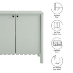 EEI-7152 Emmeline 35" 2-Door Scalloped Sideboard Cabinet by Modway
