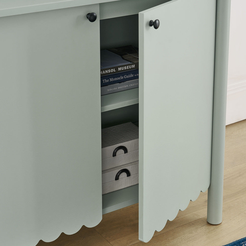 EEI-7152 Emmeline 35" 2-Door Scalloped Sideboard Cabinet by Modway