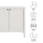 EEI-7152 Emmeline 35" 2-Door Scalloped Sideboard Cabinet by Modway