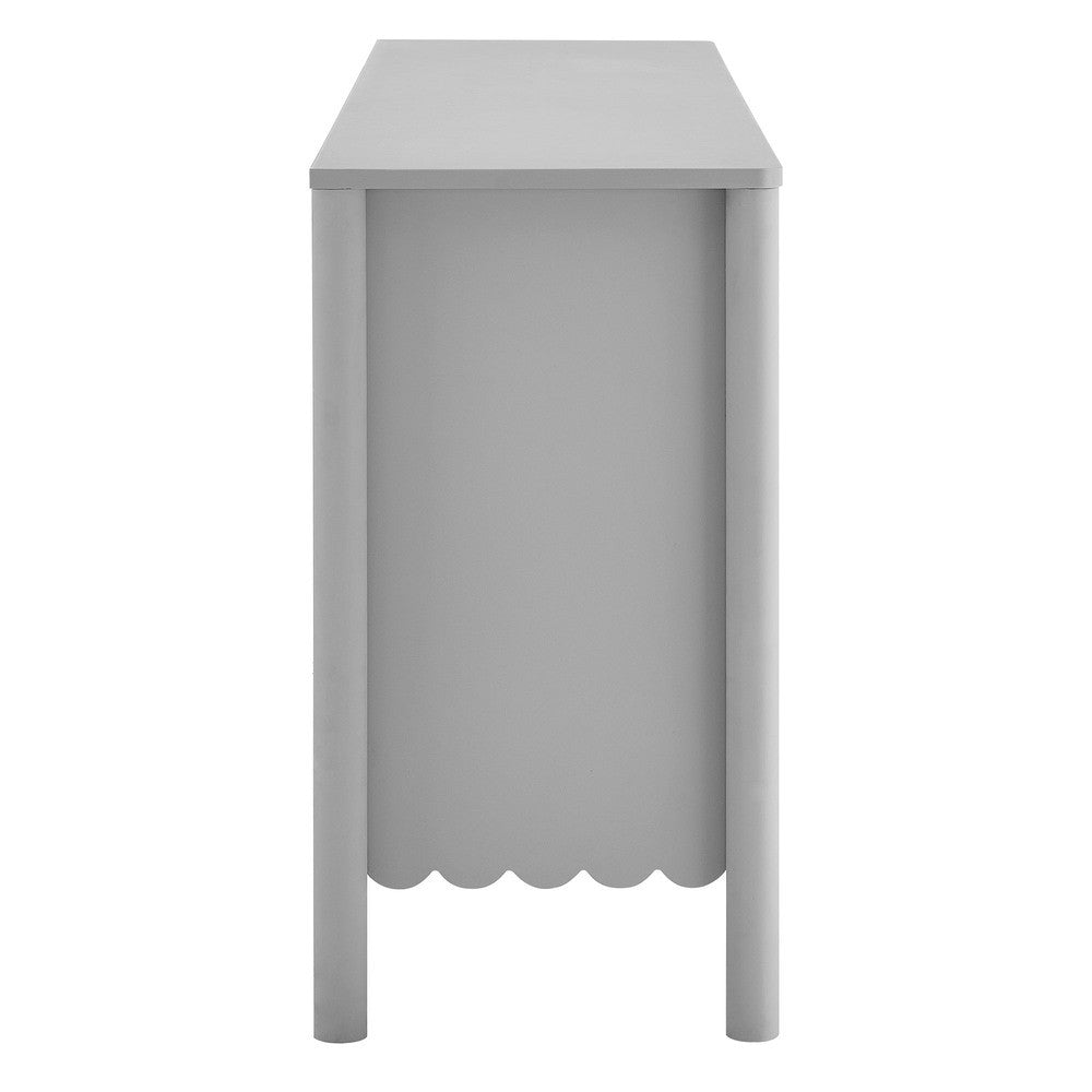 EEI-7153 Emmeline 66" 4-Door Scalloped Sideboard Cabinet by Modway