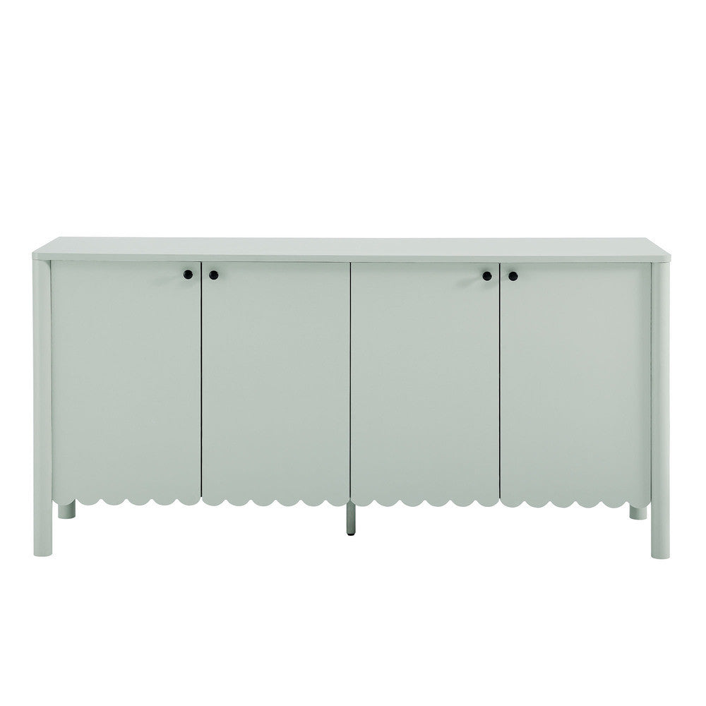 EEI-7153 Emmeline 66" 4-Door Scalloped Sideboard Cabinet by Modway