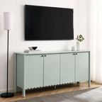 EEI-7153 Emmeline 66" 4-Door Scalloped Sideboard Cabinet by Modway