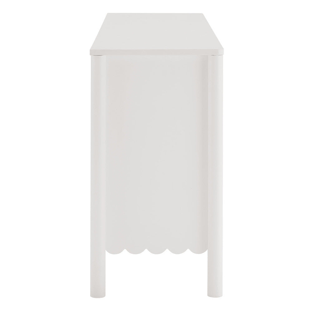 EEI-7153 Emmeline 66" 4-Door Scalloped Sideboard Cabinet by Modway