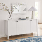 EEI-7153 Emmeline 66" 4-Door Scalloped Sideboard Cabinet by Modway
