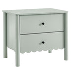 MOD-7206 Emmeline Scalloped 2-Drawer Nightstand by Modway