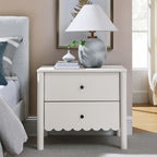 MOD-7206 Emmeline Scalloped 2-Drawer Nightstand by Modway
