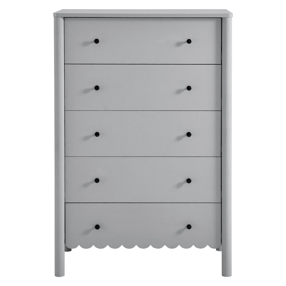 EEI-7156 Emmeline Scalloped 5-Drawer Chest by Modway