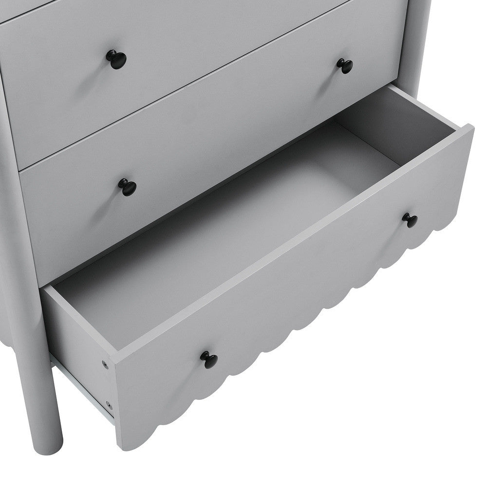 EEI-7156 Emmeline Scalloped 5-Drawer Chest by Modway
