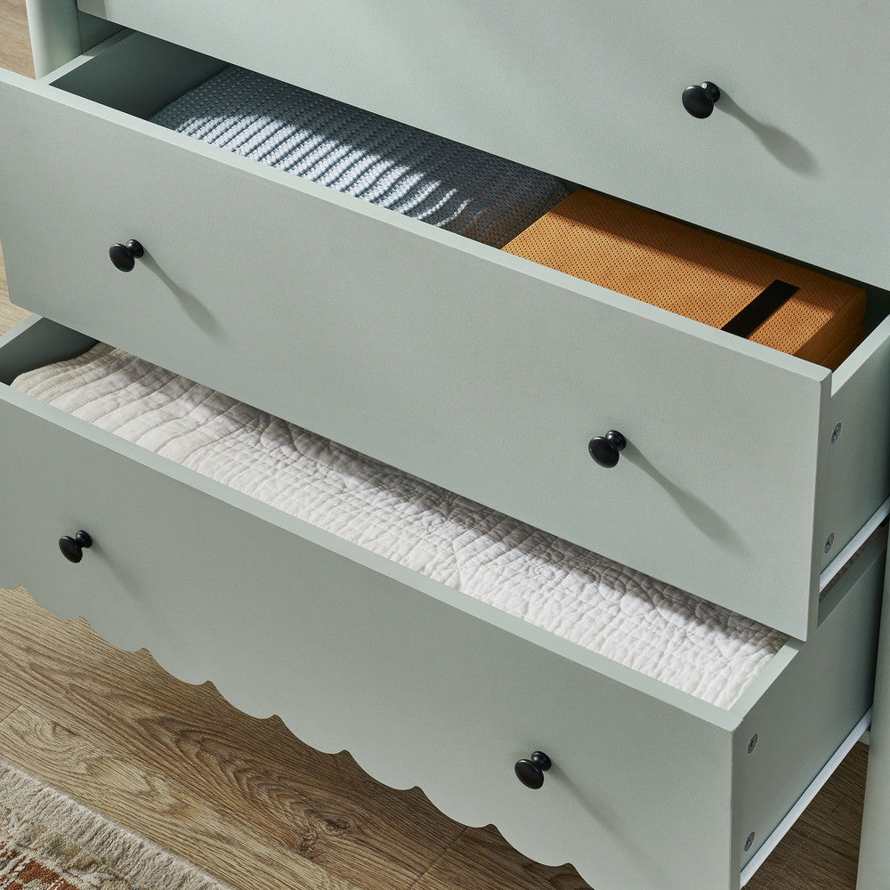EEI-7156 Emmeline Scalloped 5-Drawer Chest by Modway