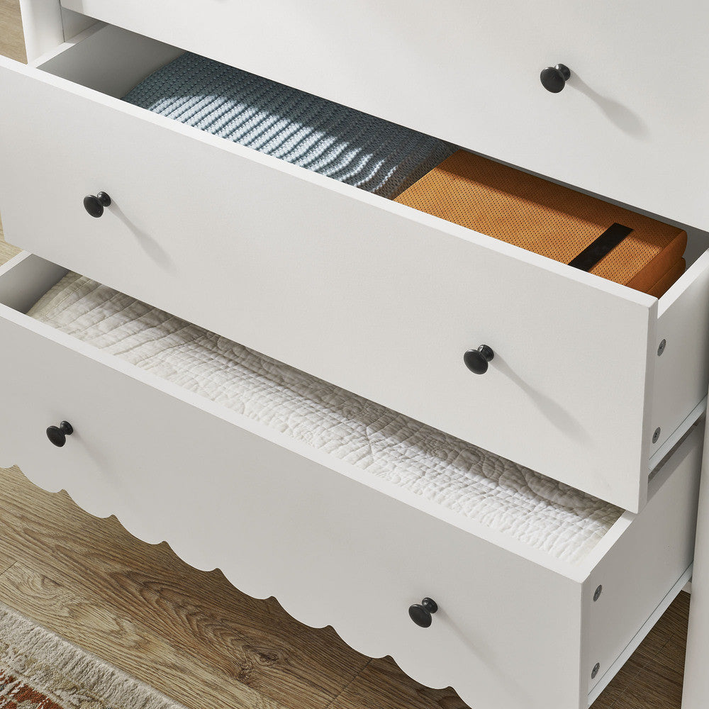 EEI-7156 Emmeline Scalloped 5-Drawer Chest by Modway