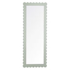 EEI-7117 Emmeline Scalloped Rectangle Floor Mirror by Modway
