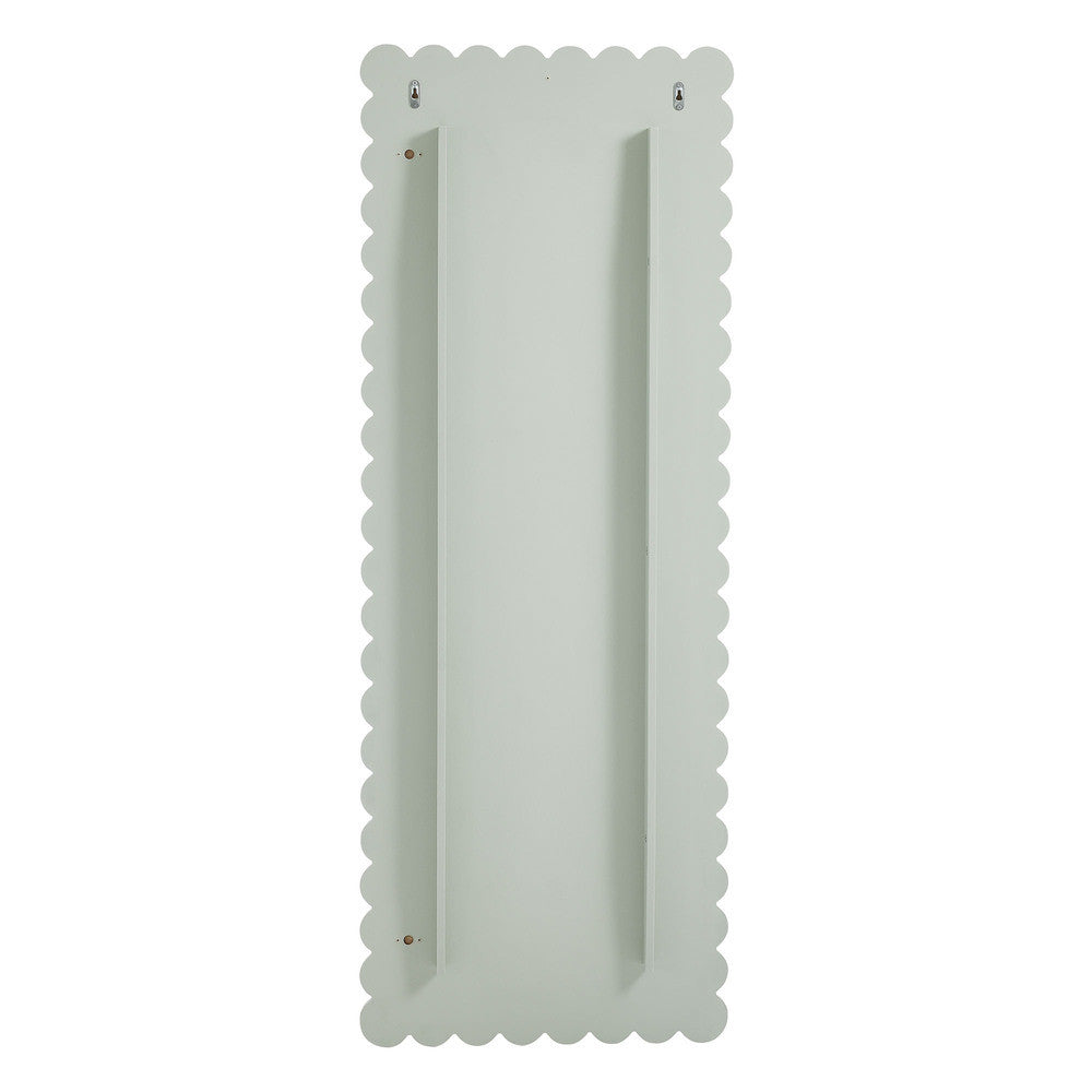 EEI-7117 Emmeline Scalloped Rectangle Floor Mirror by Modway