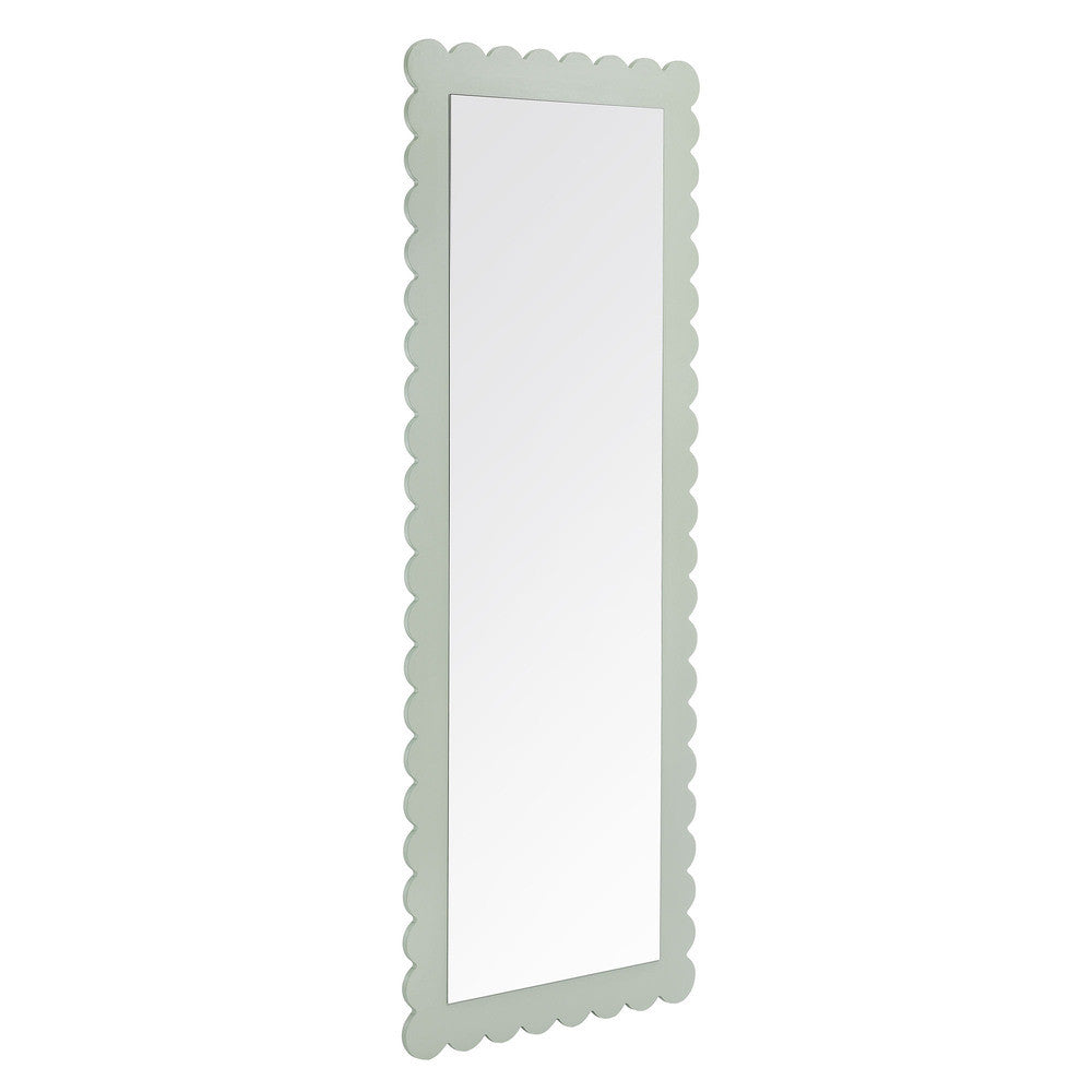 EEI-7117 Emmeline Scalloped Rectangle Floor Mirror by Modway