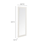 EEI-7117 Emmeline Scalloped Rectangle Floor Mirror by Modway