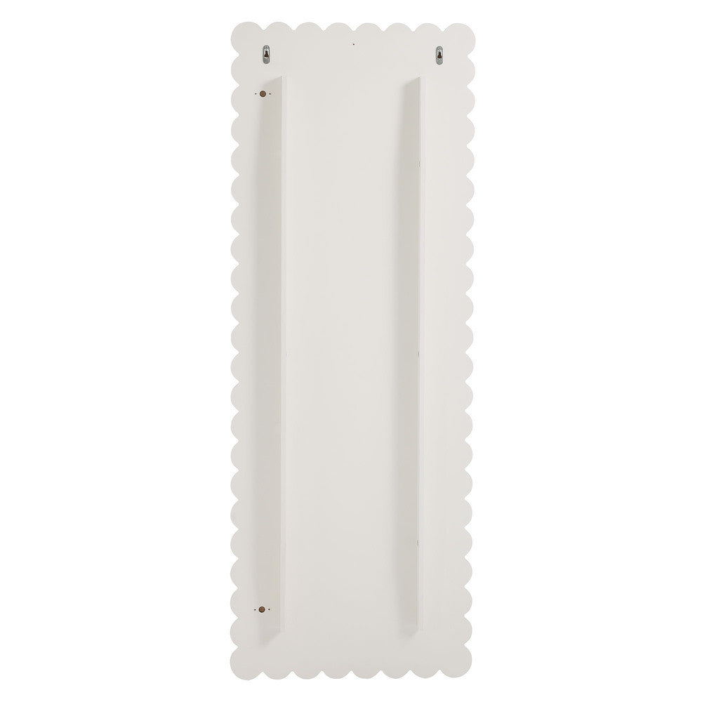 EEI-7117 Emmeline Scalloped Rectangle Floor Mirror by Modway