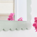 EEI-7116 Emmeline Scalloped Rectangle Wall Mirror by Modway