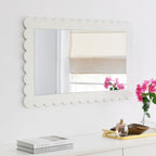 EEI-7116 Emmeline Scalloped Rectangle Wall Mirror by Modway