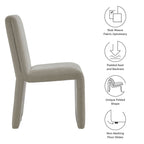 Modway Emory Fabric Upholstered Dining Side Chair by Modway-EEI-7185