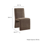 Modway Emory Fabric Upholstered Dining Side Chair by Modway-EEI-7185