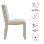 Modway Emory Fabric Upholstered Dining Side Chair by Modway-EEI-7185