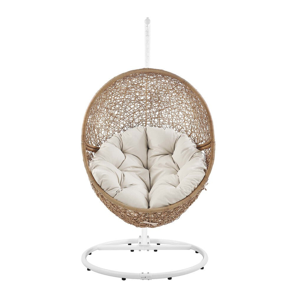 EEI-6262 Encase Outdoor Patio Rattan Swing Chair by Modway